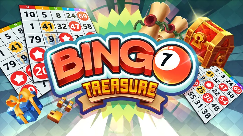 Bingo Treasure - Bingo Games (Бинго Трежер) [МОД: Деньги, Монеты и Меню MOD] Screenshot 1