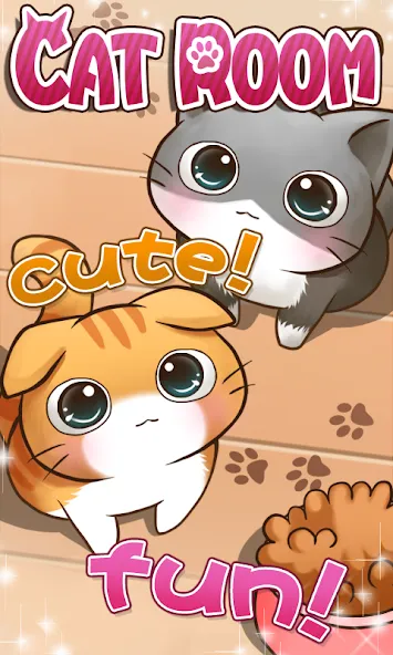Cat Room - Cute Cat Games (Кэт Рум) [МОД: Меню, Бесконечные монеты и Открытые уровни] Screenshot 1