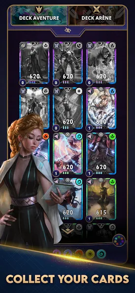 Cross The Ages: TCG (Кросс зэ Эйджес) [МОД: Много денег, Монет и Все открыто] Screenshot 2