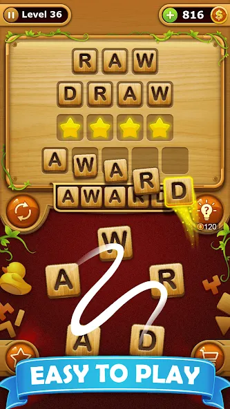 Word Connect - Word Games [МОД: Бесконечные деньги, Монеты и Мега MOD] Screenshot 5