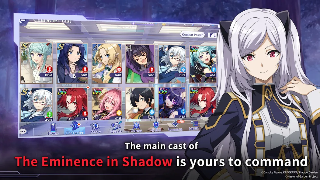 The Eminence in Shadow RPG (Зе Эминенс ин Шадоу РПГ) [МОД: Все открыто, Дополнительные деньги и Меню MOD] Screenshot 2