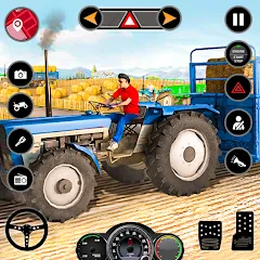 Скачать Tractor Simulator Farm Games (Фарминг игры) [МОД: Все открыто, Дополнительные деньги и Меню MOD] | Взлом Tractor Simulator Farm Games на Андроид