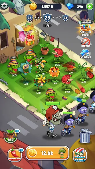 Merge Plants – Monster Defense (Мерж Плантс) [МОД: Все открыто, Дополнительные деньги и Меню MOD] Screenshot 5