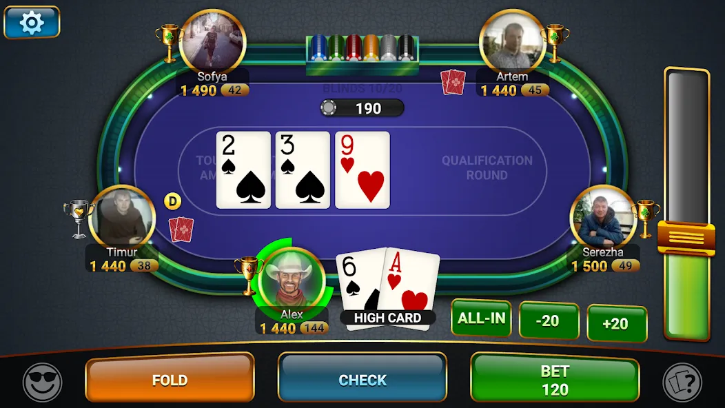 Poker Championship Tournaments [МОД: Деньги, Монеты и Меню MOD] Screenshot 3