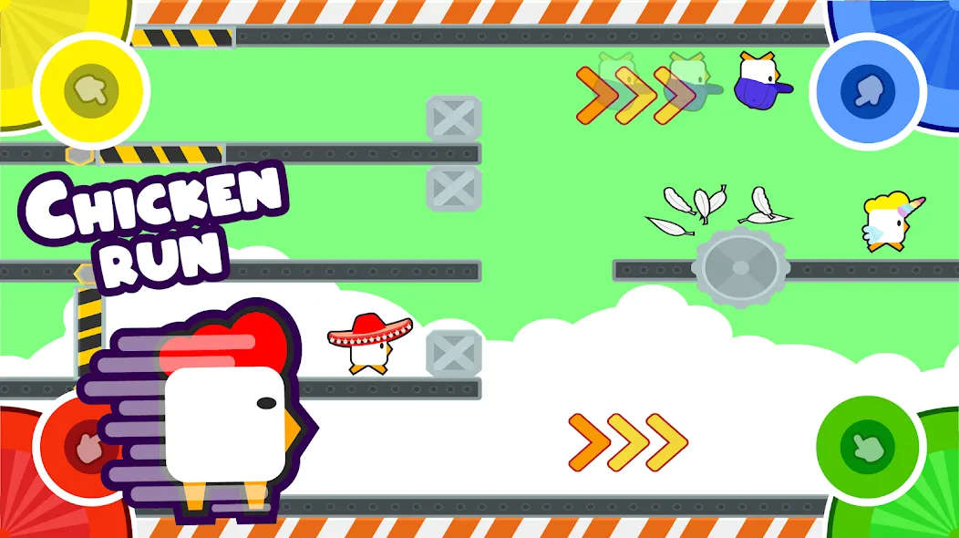 2 3 4 Player Mini Games [МОД: Меню, Бесконечные монеты и Открытые уровни] Screenshot 2