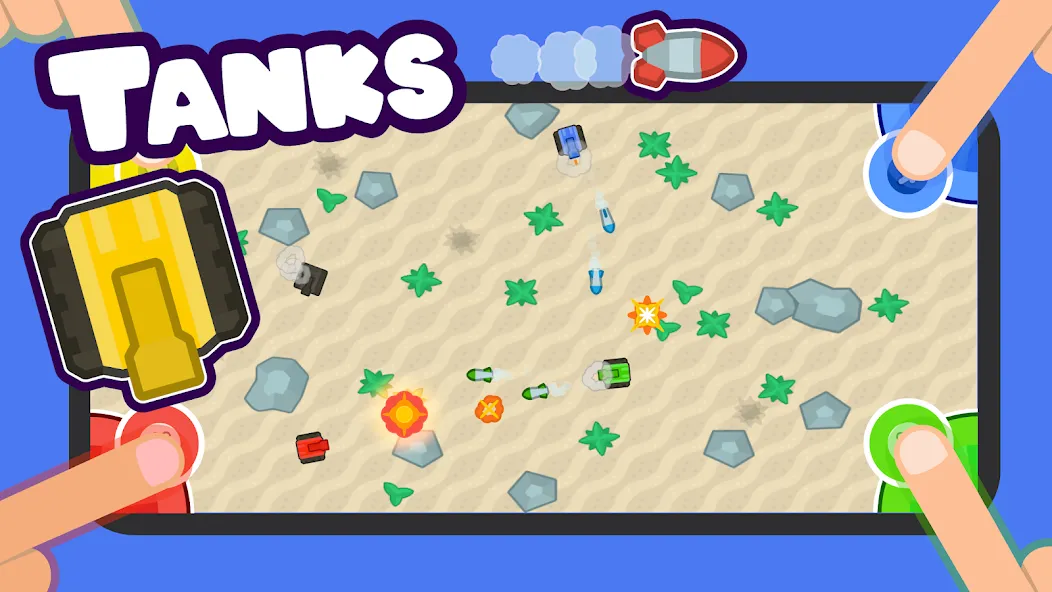 2 3 4 Player Mini Games [МОД: Меню, Бесконечные монеты и Открытые уровни] Screenshot 3