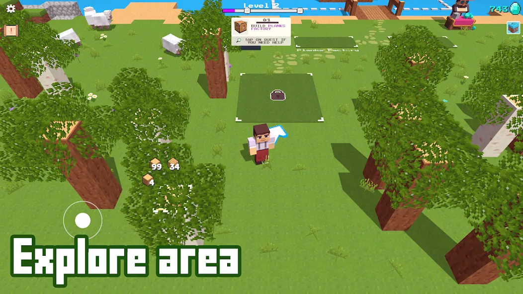 CubeCrafter (Кьюбкрафт) [МОД: Деньги, Монеты и Меню MOD] Screenshot 1