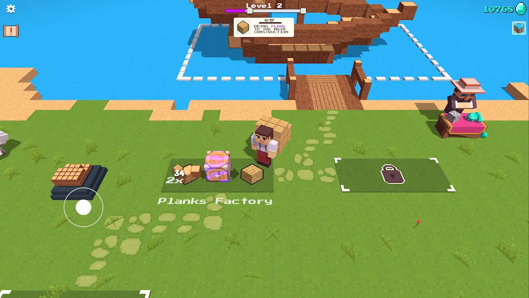 CubeCrafter (Кьюбкрафт) [МОД: Деньги, Монеты и Меню MOD] Screenshot 2