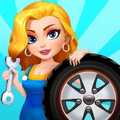 Скачать Car Fix Inc - Mechanic Garage (Кар Фикс Инк) [МОД: Бесконечные деньги, Монеты и Мега MOD] | Взлом Car Fix Inc - Mechanic Garage на Андроид