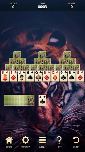 Classic Solitaire: Card Games (Классический пасьянс) [MOD: Меню/Много денег] - Скриншот 4