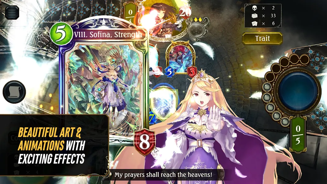 Shadowverse CCG (Шадовверс ККГ) [МОД: Много монет, Открытые уровни и Мега MOD] Screenshot 1
