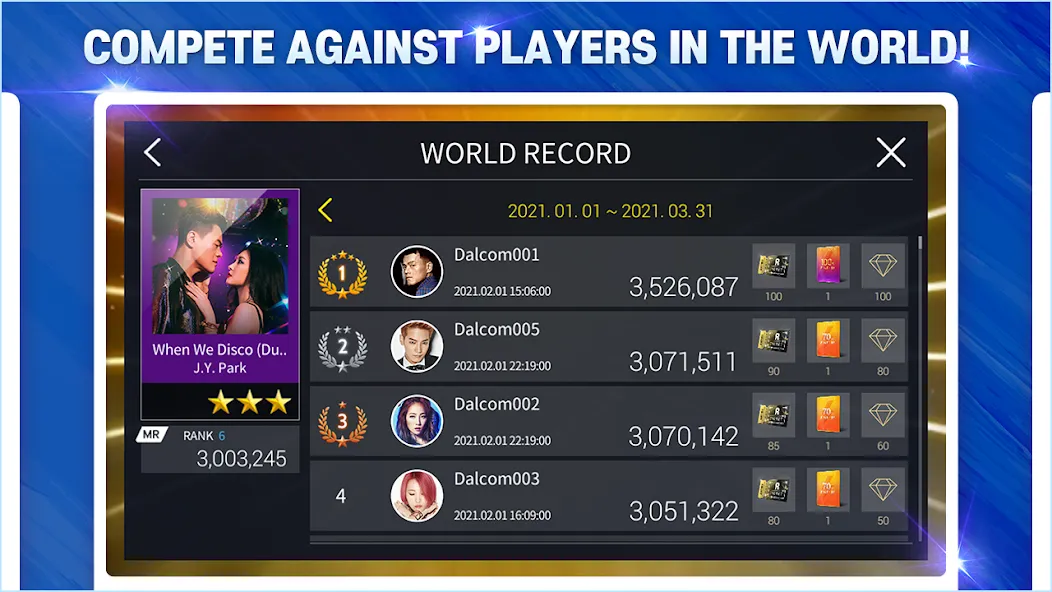 SUPERSTAR JYPNATION (уперстар ) [МОД: Много денег, Монет и Все открыто] Screenshot 4