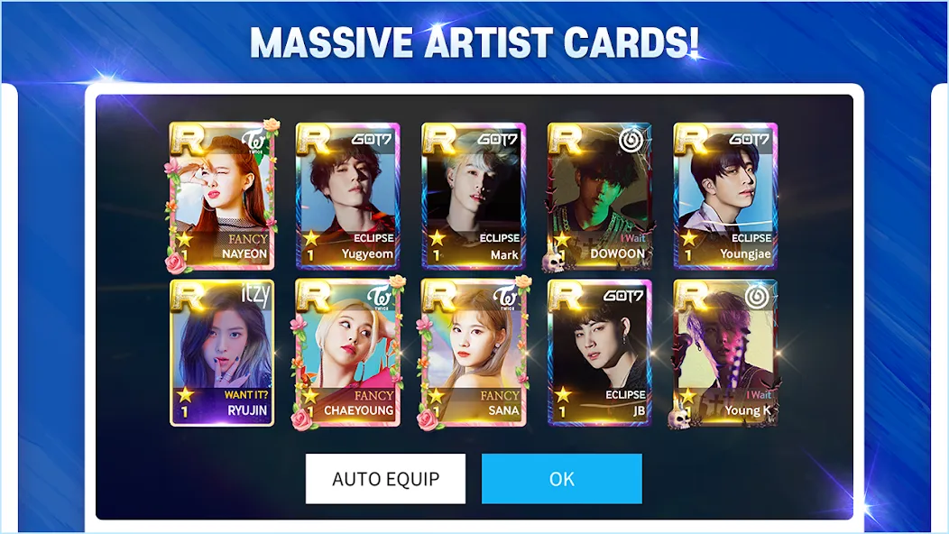 SUPERSTAR JYPNATION (уперстар ) [МОД: Много денег, Монет и Все открыто] Screenshot 5