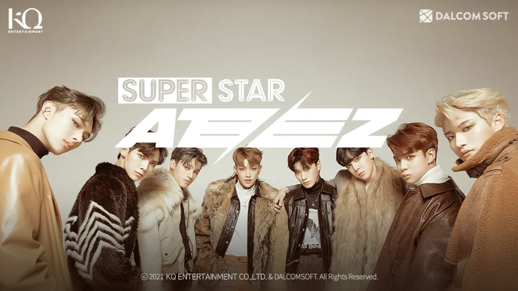 SUPERSTAR ATEEZ (уперзвезда ) [МОД: Деньги, Монеты и Меню MOD] Screenshot 1