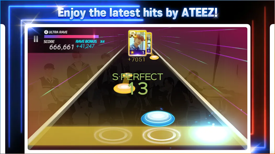 SUPERSTAR ATEEZ (уперзвезда ) [МОД: Деньги, Монеты и Меню MOD] Screenshot 3