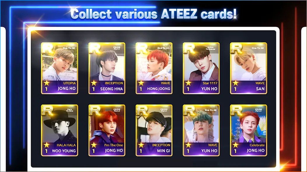 SUPERSTAR ATEEZ (уперзвезда ) [МОД: Деньги, Монеты и Меню MOD] Screenshot 5