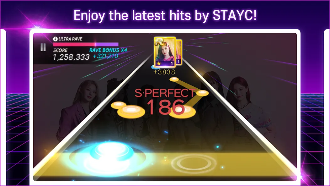 SUPERSTAR STAYC (уперзвезда Стейси) [МОД: Деньги, Монеты и Меню MOD] Screenshot 3