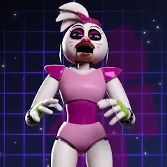 Скачать Glamrock Chica Workshop Glitch (Гламрок Чика Мастерская Глитч) [МОД: Деньги, Монеты и Меню MOD] | Взлом Glamrock Chica Workshop Glitch на Андроид
