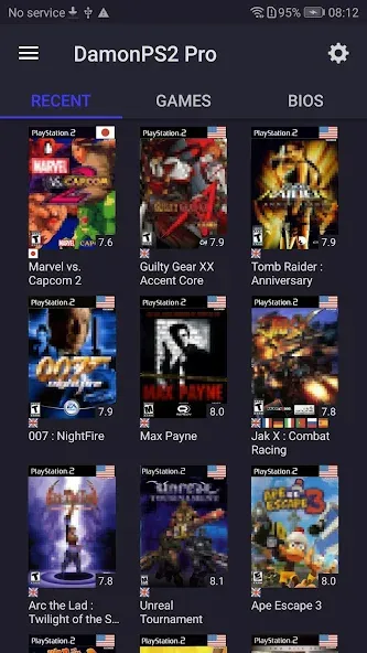 PS2 Emulator DamonPS2 PPSSPP (ДеймонПС2 64бит) [МОД: Много денег, Монет и Все открыто] Screenshot 1