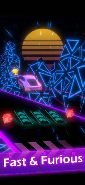 Beat Racing (Бит Рейсинг) [МОД: Деньги, Монеты и Меню MOD] Screenshot 3