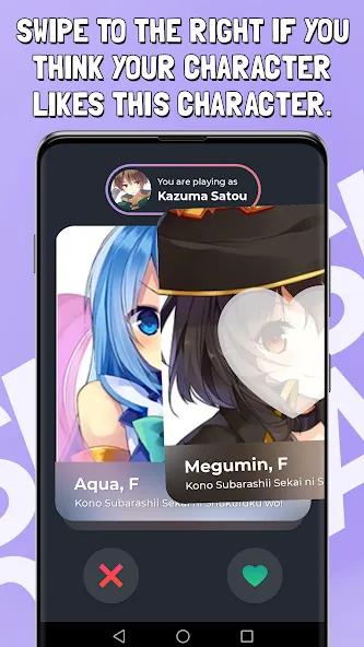 Smash or Pass Anime Game [МОД: Деньги, Монеты и Меню MOD] Screenshot 3