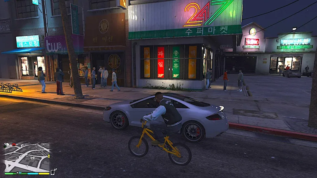 City Gangstar Mafia Wars Games [МОД: Деньги, Монеты и Меню MOD] Screenshot 1