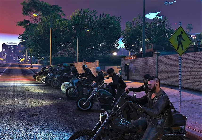 City Gangstar Mafia Wars Games [МОД: Деньги, Монеты и Меню MOD] Screenshot 3