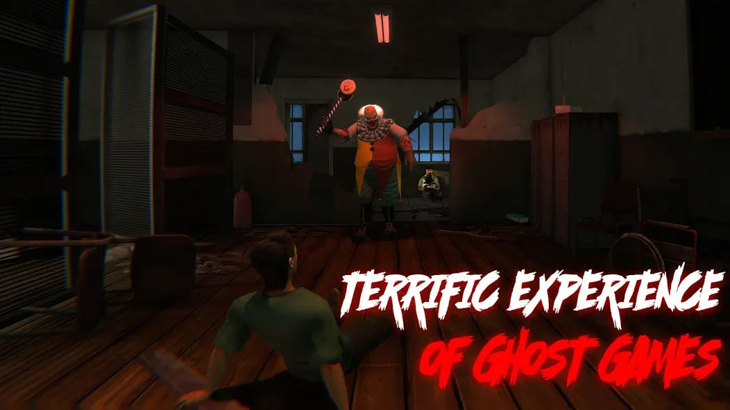 Horror Clown - Scary Ghost [МОД: Все открыто, Дополнительные деньги и Меню MOD] Screenshot 2