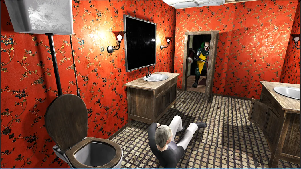 Horror Clown - Scary Ghost [МОД: Все открыто, Дополнительные деньги и Меню MOD] Screenshot 5