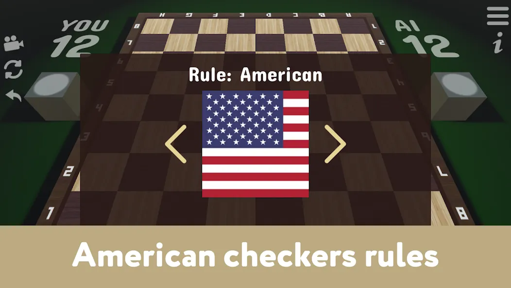 Checkers for two - Draughts [МОД: Меню, Бесконечные монеты и Открытые уровни] Screenshot 3