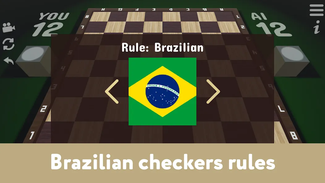 Checkers for two - Draughts [МОД: Меню, Бесконечные монеты и Открытые уровни] Screenshot 4