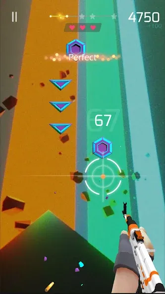 Beat Shooter (Бит Шутер) [МОД: Много монет, Открытые уровни и Мега MOD] Screenshot 3
