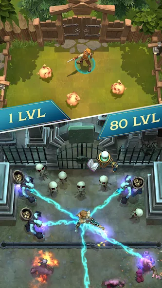 Heroics Epic Legend of Archero (Героическая эпическая легенда Арчеро) [МОД: Бесконечные деньги, Монеты и Мега MOD] Screenshot 2