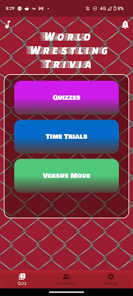 World Wrestling Trivia (Уорлд Рестлинг Тривия) [МОД: Много монет, Открытые уровни и Мега MOD] Screenshot 1