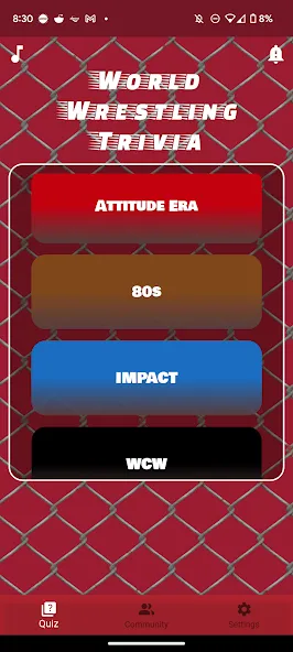 World Wrestling Trivia (Уорлд Рестлинг Тривия) [МОД: Много монет, Открытые уровни и Мега MOD] Screenshot 2