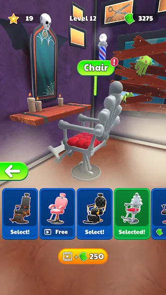 Fade Master 3D: Barber Shop (Фейд Мастер 3Д) [МОД: Бесконечные деньги, Монеты и Мега MOD] Screenshot 2