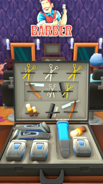 Fade Master 3D: Barber Shop (Фейд Мастер 3Д) [МОД: Бесконечные деньги, Монеты и Мега MOD] Screenshot 4