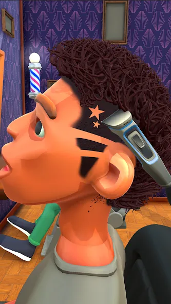 Fade Master 3D: Barber Shop (Фейд Мастер 3Д) [МОД: Бесконечные деньги, Монеты и Мега MOD] Screenshot 5
