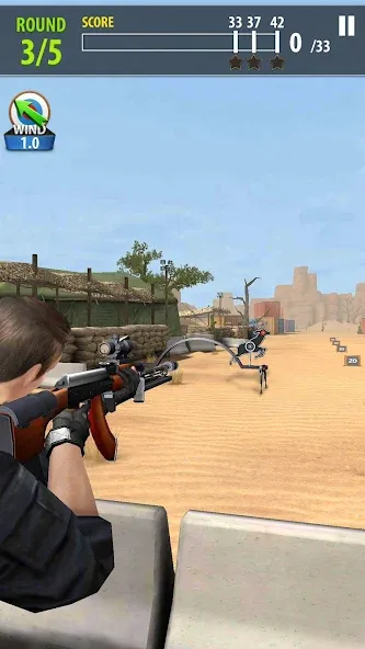 Shooting Battle (Шутинг Баттл) [МОД: Много монет, Открытые уровни и Мега MOD] Screenshot 3