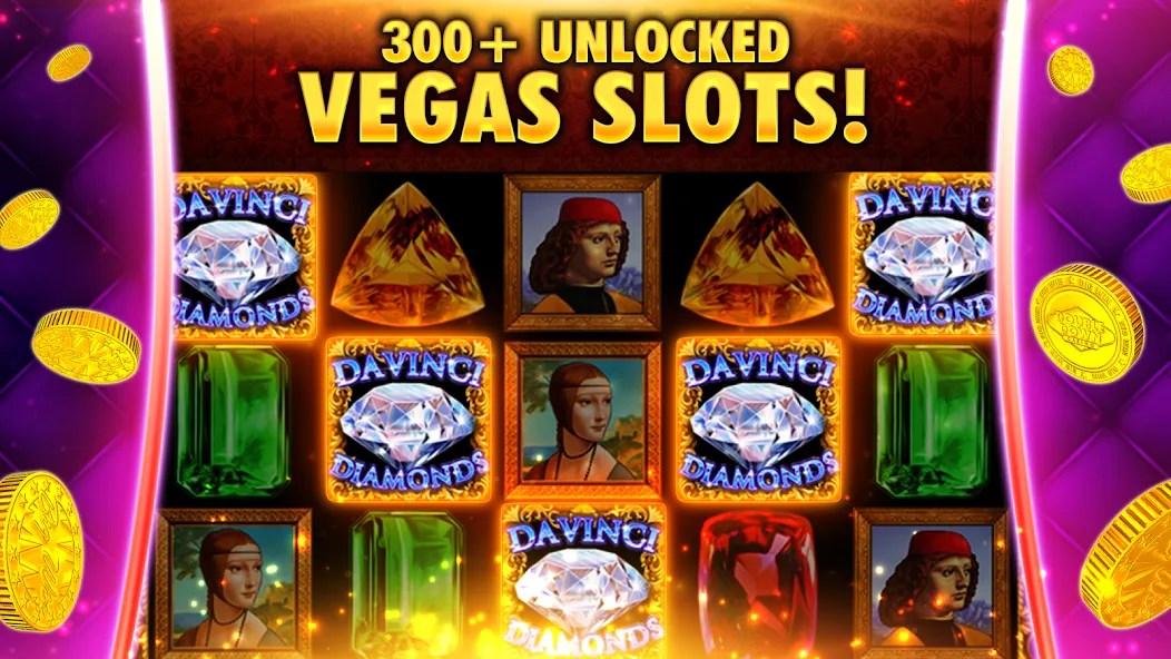 DoubleDown Casino Vegas Slots (Даблдаун) [МОД: Все открыто, Дополнительные деньги и Меню MOD] Screenshot 2