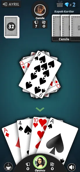 Pisti - Offline Card Games [МОД: Много монет, Открытые уровни и Мега MOD] Screenshot 2