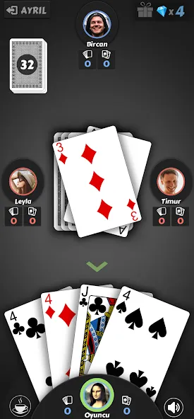 Pisti - Offline Card Games [МОД: Много монет, Открытые уровни и Мега MOD] Screenshot 3