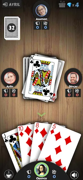 Pisti - Offline Card Games [МОД: Много монет, Открытые уровни и Мега MOD] Screenshot 5