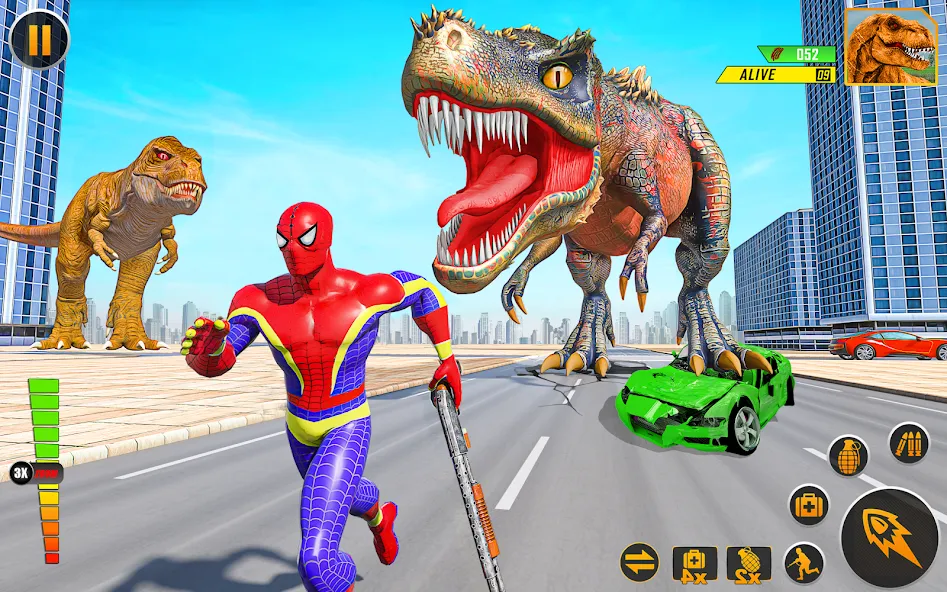 Real Dino Hunter 3D Gun Games (Уайлд Динозавр Хантер Ган Геймс) [МОД: Бесконечные деньги, Монеты и Мега MOD] Screenshot 5