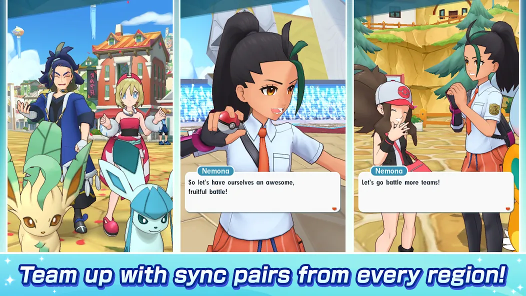 Pokémon Masters EX [МОД: Много денег, Монет и Все открыто] Screenshot 1