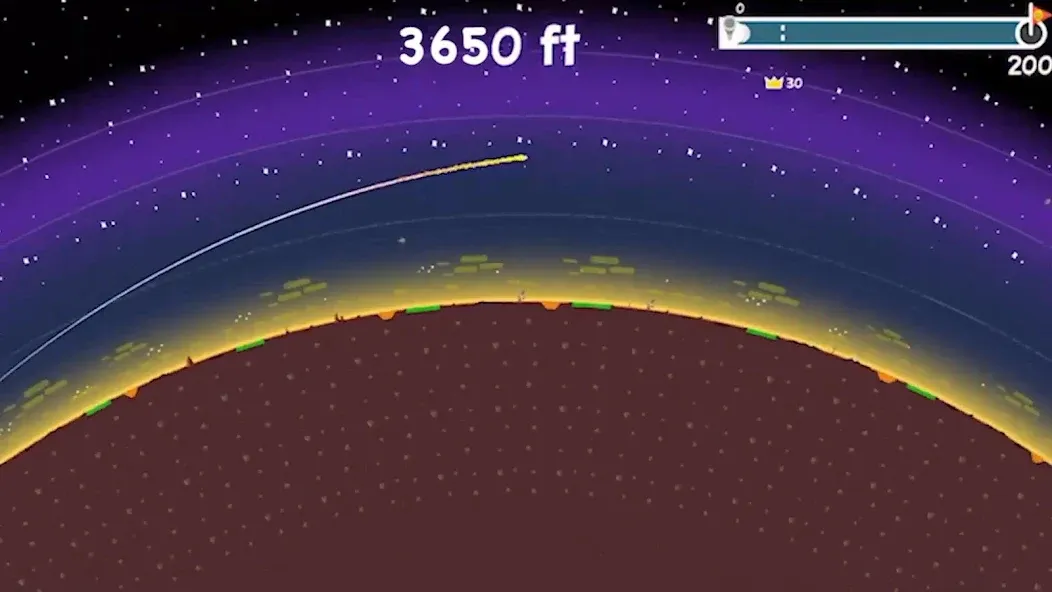 Golf Orbit: Oneshot Golf Games [МОД: Бесконечные деньги, Монеты и Мега MOD] Screenshot 2