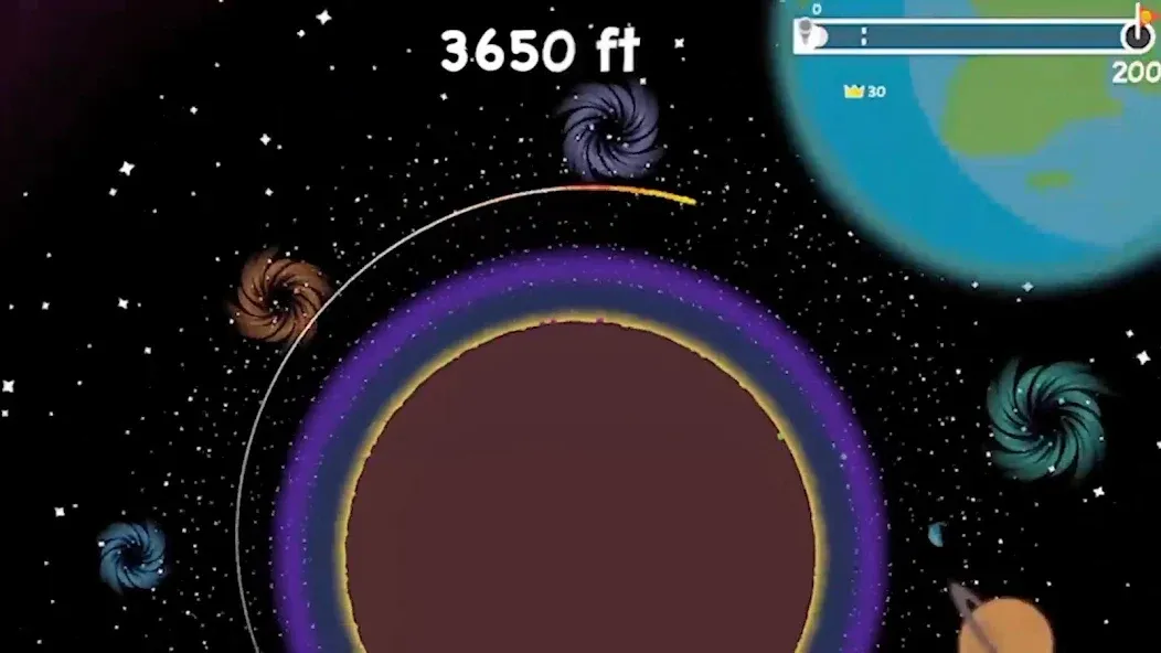 Golf Orbit: Oneshot Golf Games [МОД: Бесконечные деньги, Монеты и Мега MOD] Screenshot 3