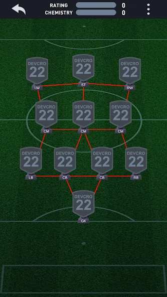 DEVCRO 22 - Draft, Packs (ДЕВКРО ФУТ 22) [МОД: Много монет, Открытые уровни и Мега MOD] Screenshot 4