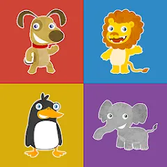 Скачать Animals memory game for kids [МОД: Много денег, Монет и Все открыто] | Взлом Animals memory game for kids на Андроид