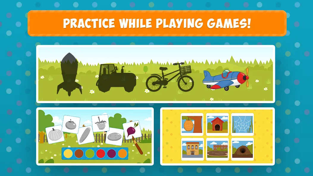 Tractor Games for Kids & Baby! [МОД: Много монет, Открытые уровни и Мега MOD] Screenshot 5